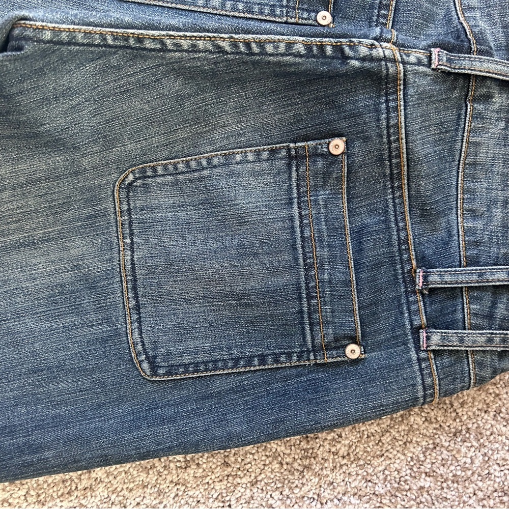 Poetry Wide Leg Flare Jeans. Like new. Hipster. Boho. Luxury. Lower rise. USA 4 - Picture 6 of 11